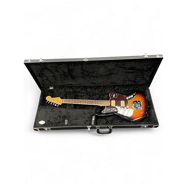 Used 2022 Fender Kurt Cobain Signature Jaguar 3 Color Sunburst Solid Body Electric Guitar