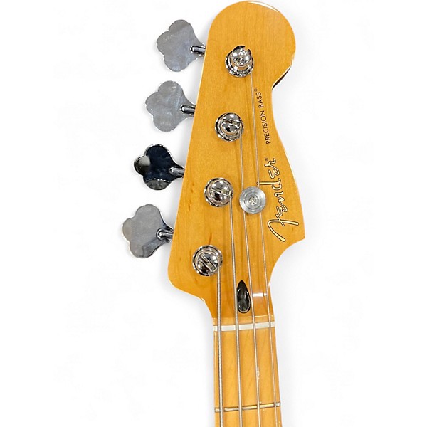 Used Fender Player Plus Partscaster Bass Olympic White Electric Bass Guitar