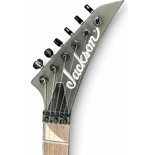 Used Jackson KVXMG King V X Series Satin Black Solid Body Electric Guitar