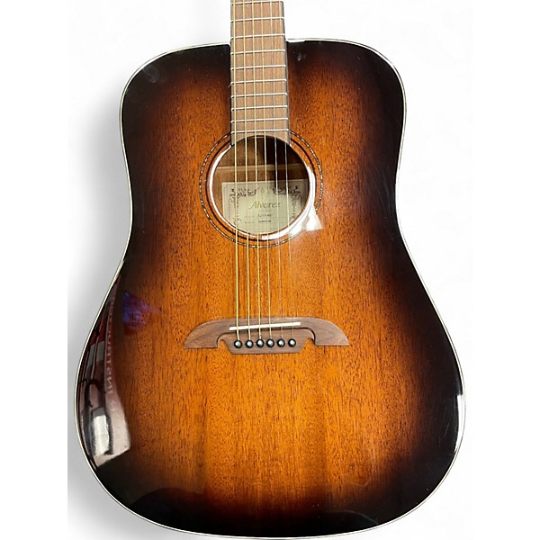 Used Alvarez AD66SHB 2 Color Sunburst Acoustic Guitar