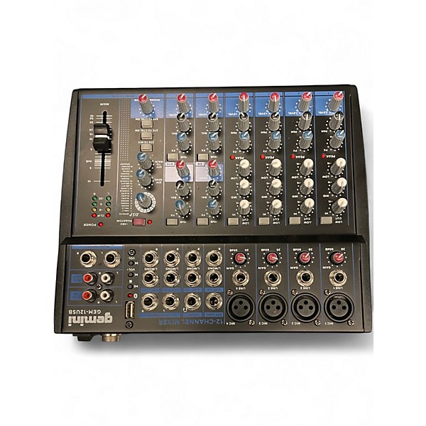 Used Gemini Gem-12USB Unpowered Mixer