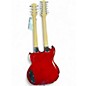 Used Jay Turser DOUBLE NECK SG STYLE GUITAR Red Solid Body Electric Guitar
