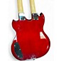 Used Jay Turser DOUBLE NECK SG STYLE GUITAR Red Solid Body Electric Guitar