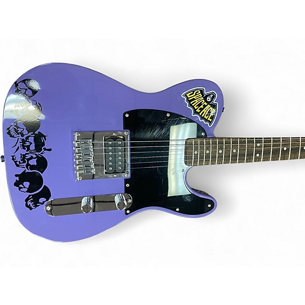 Used Squier esquire h Purple Solid Body Electric Guitar