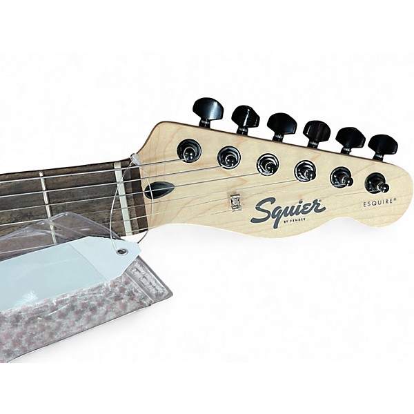 Used Squier esquire h Purple Solid Body Electric Guitar