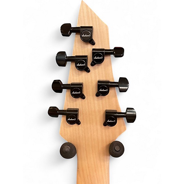 Used Jackson JS-227 KING V SEVEN STRING BLACK Solid Body Electric Guitar