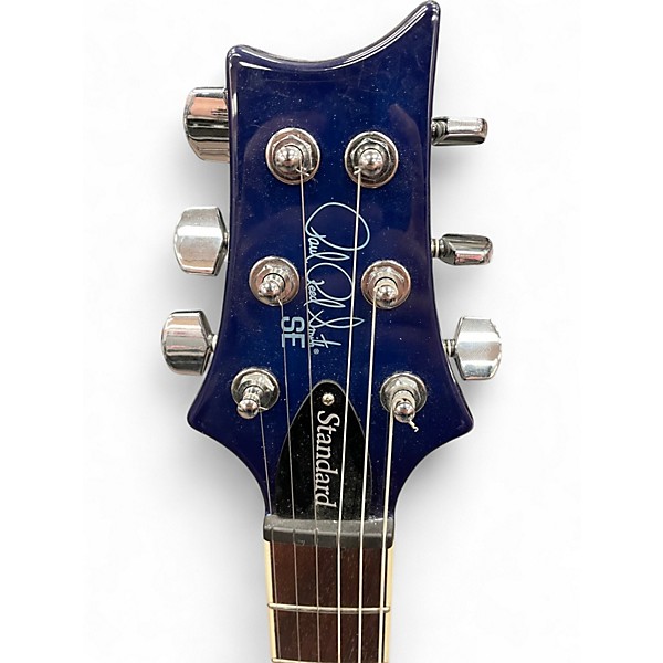 Used PRS SE Standard 2408 Left Handed Translucent Blue Electric Guitar