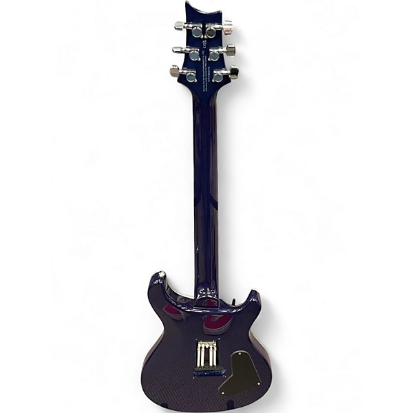Used PRS SE Standard 2408 Left Handed Translucent Blue Electric Guitar