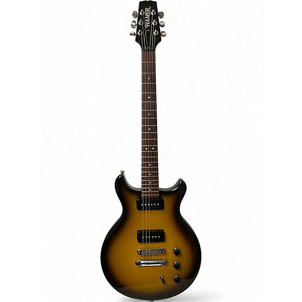 Used Hamer Special P90 Vintage Sunburst Solid Body Electric Guitar