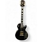 Used Gibson Les Paul Custom Black Solid Body Electric Guitar thumbnail