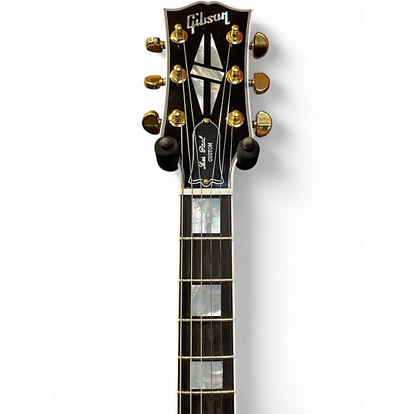 Used Gibson Les Paul Custom Black Solid Body Electric Guitar