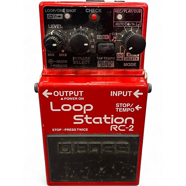 Used BOSS RC2 Loop Station Pedal