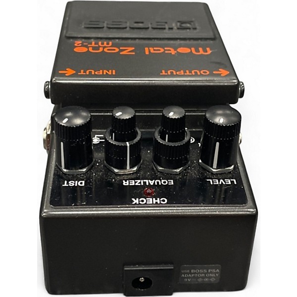 Used BOSS MT2 Metal Zone Distortion Effect Pedal