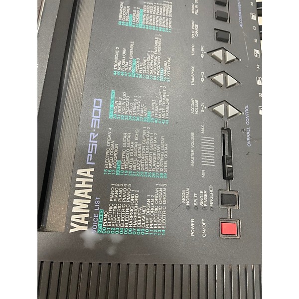 Used Yamaha PSR 300