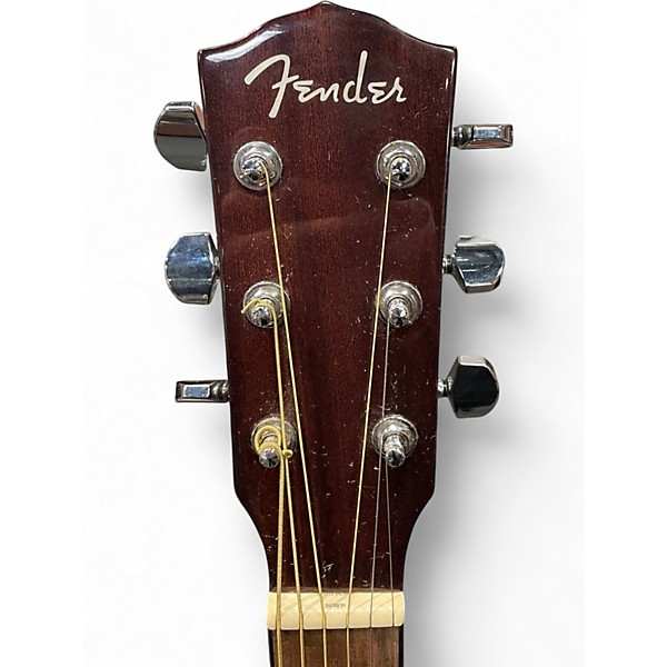 Used Fender CD140SCE Mahogany Acoustic Electric Guitar