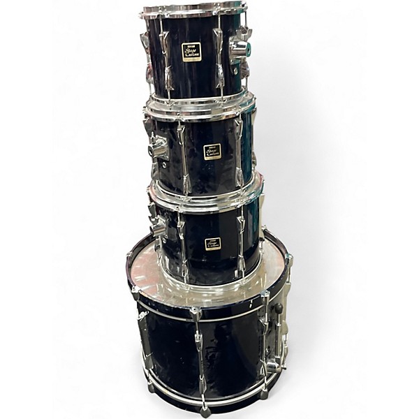 Used Yamaha 4 Piece Stage Custom dark blue Drum Kit