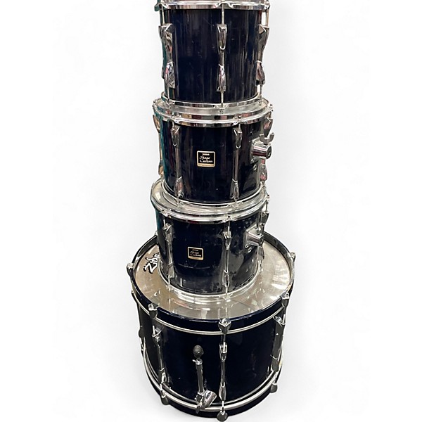 Used Yamaha 4 Piece Stage Custom dark blue Drum Kit