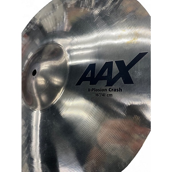 Used SABIAN 16in AAX x-plosion Crash Cymbal