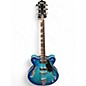Used Eastwood Classic 6 Richard Lloyd Blue Burst Hollow Body Electric Guitar thumbnail