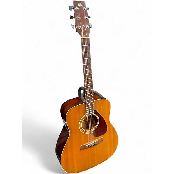 Used Yamaha fg160 Natural Acoustic Guitar
