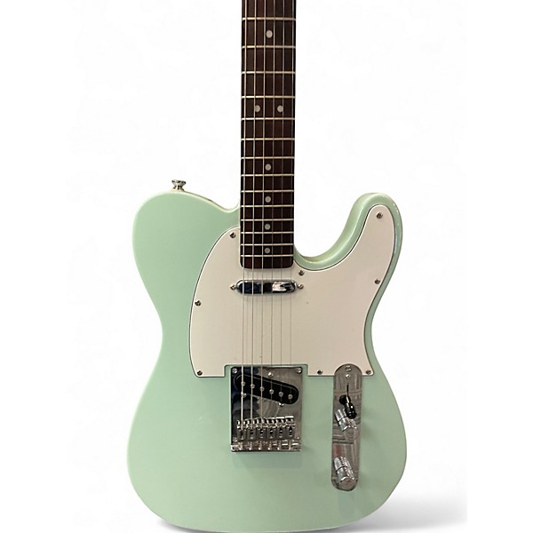 Used Squier Bullet Telecaster Seafoam Green Solid Body Electric Guitar