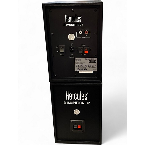 Used Hercules DJ DJ MONITOR 32 Powered Monitor