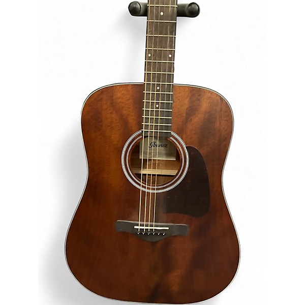 Used Ibanez AW54 Natural Acoustic Guitar