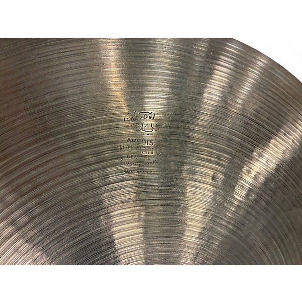 Used Zildjian 14in Avedis Hi Hat Pair Cymbal
