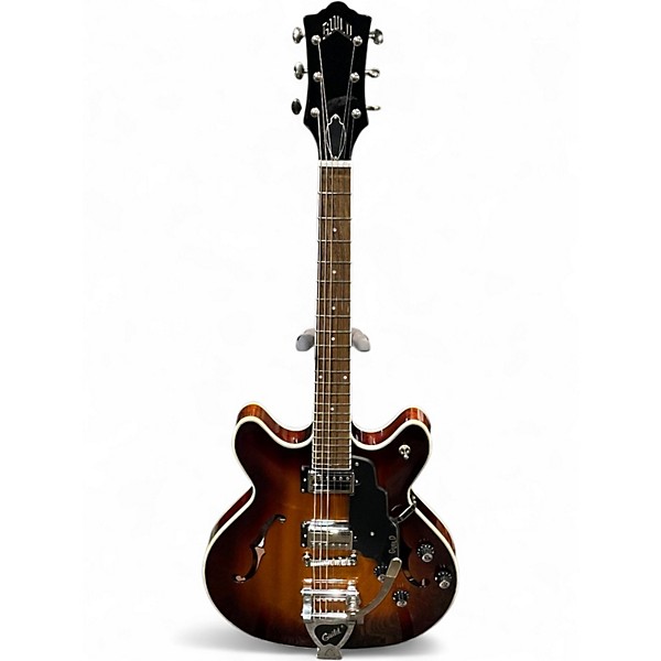 Used Guild SF1DCGVT CALIFORNIA BURST Hollow Body Electric Guitar