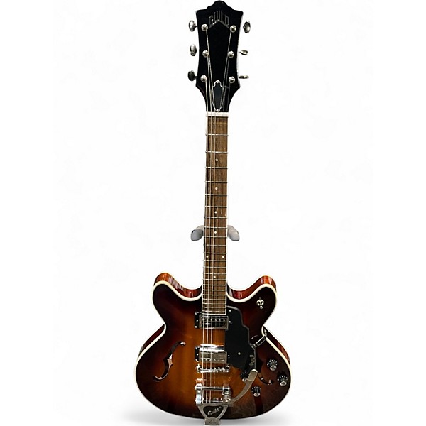 Used Guild SF1DCGVT CALIFORNIA BURST Hollow Body Electric Guitar