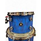 Used Gretsch Drums 3 Piece Catalina Blue Acid Swirl Drum Kit
