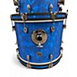 Used Gretsch Drums 3 Piece Catalina Blue Acid Swirl Drum Kit