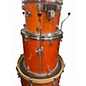 Used Mapex 6 Piece Meridian Birch Orange Birch Drum Kit