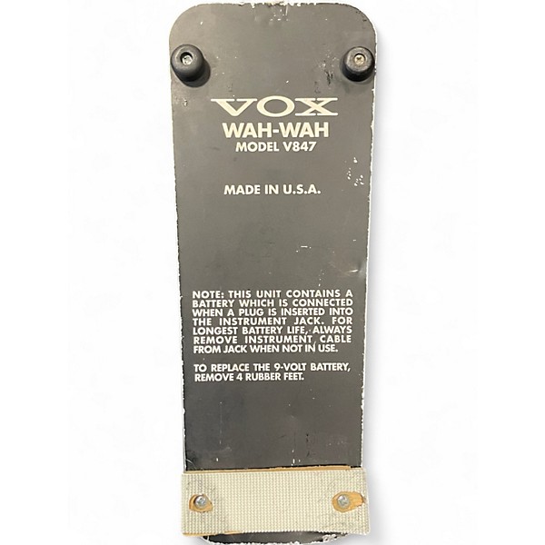 Used VOX 1993 V847  Effect Pedal