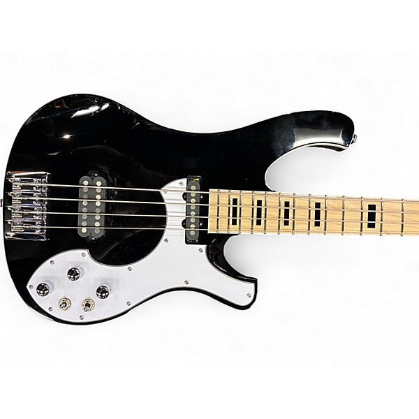 Used Schecter Guitar Research Stargazer 4 Gloss Black Electric Bass Guitar