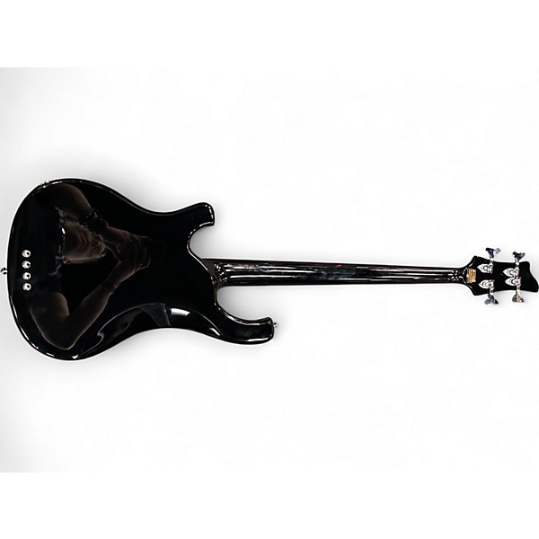 Used Schecter Guitar Research Stargazer 4 Gloss Black Electric Bass Guitar