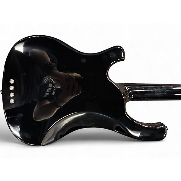 Used Schecter Guitar Research Stargazer 4 Gloss Black Electric Bass Guitar