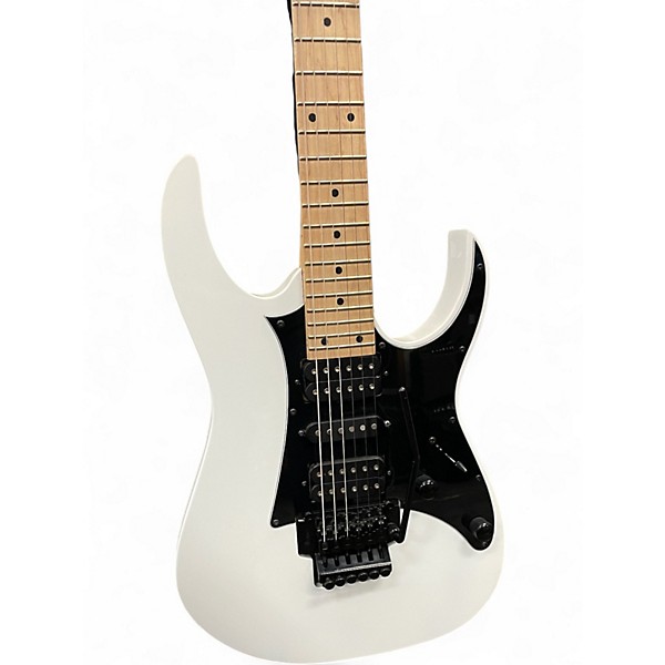 Used Ibanez rg450MB White Solid Body Electric Guitar