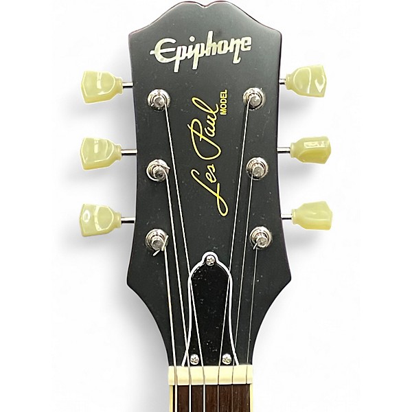 Used Epiphone 1959 Les Paul Standard Outfit Lemonburst Solid Body Electric Guitar