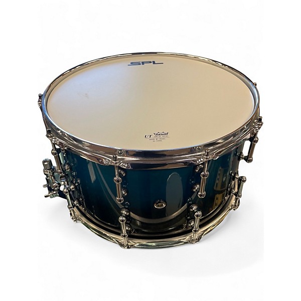 Used Sound Percussion Labs 14X8 468 SERIES TURQOISE BLUE FADE Drum