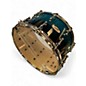 Used Sound Percussion Labs 14X8 468 SERIES TURQOISE BLUE FADE Drum