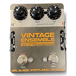 Used Mr Black Black Vintage Ensemble Stereo Effect Pedal