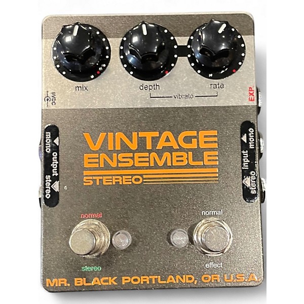 Used Mr Black Black Vintage Ensemble Stereo Effect Pedal