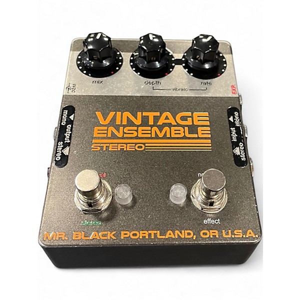 Used Mr Black Black Vintage Ensemble Stereo Effect Pedal