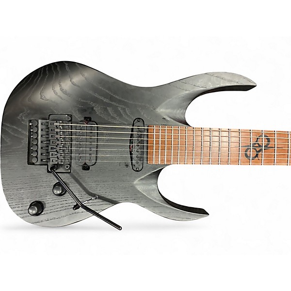 Used Solar Guitars AB1.7FRBOP+ Black Open Pore Solid Body Electric Guitar