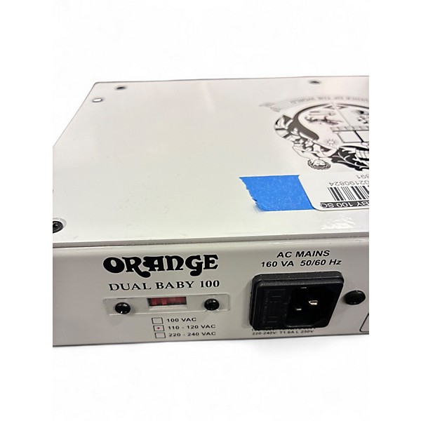 Used Orange Amplifiers Dual Baby 100 Solid State Guitar Amp Head