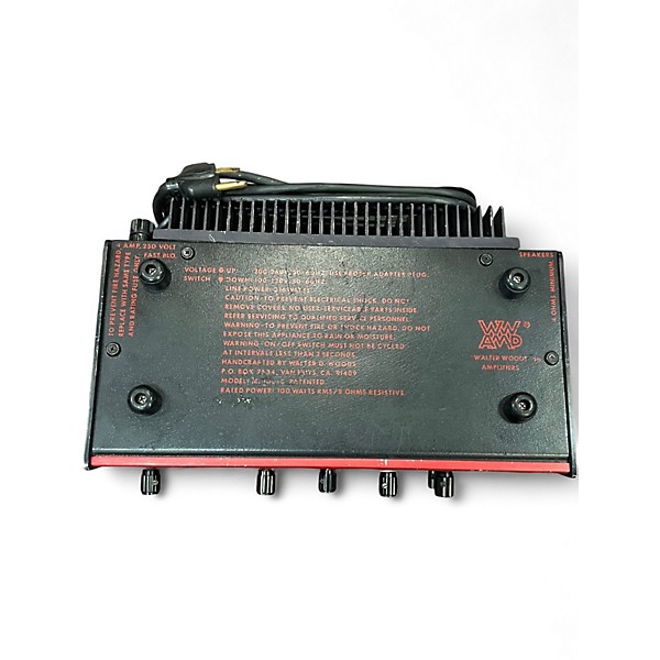 Used Walter Woods Amps WW M1100 Bass Amp Head