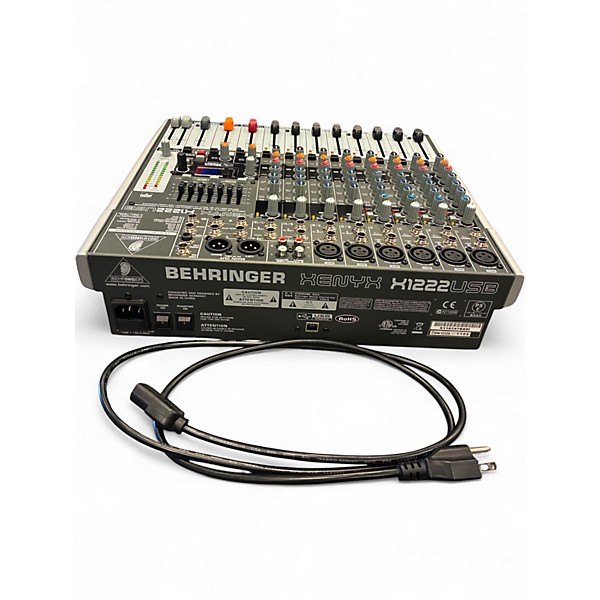 Used Behringer Xenyx X1222USB Unpowered Mixer
