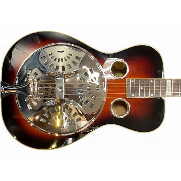 Used Recording King RR-75PL-SN 2 Tone Sunburst Resonator Guitar
