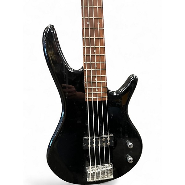 Used Ibanez GSR105EX 5 String Black Electric Bass Guitar